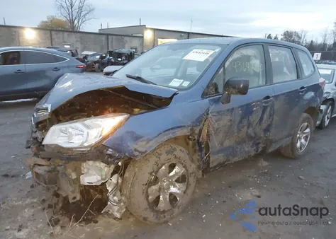 2014 Subaru Forester 2.5I из США, поврежденный, VIN JF2SJAAC0EH447801